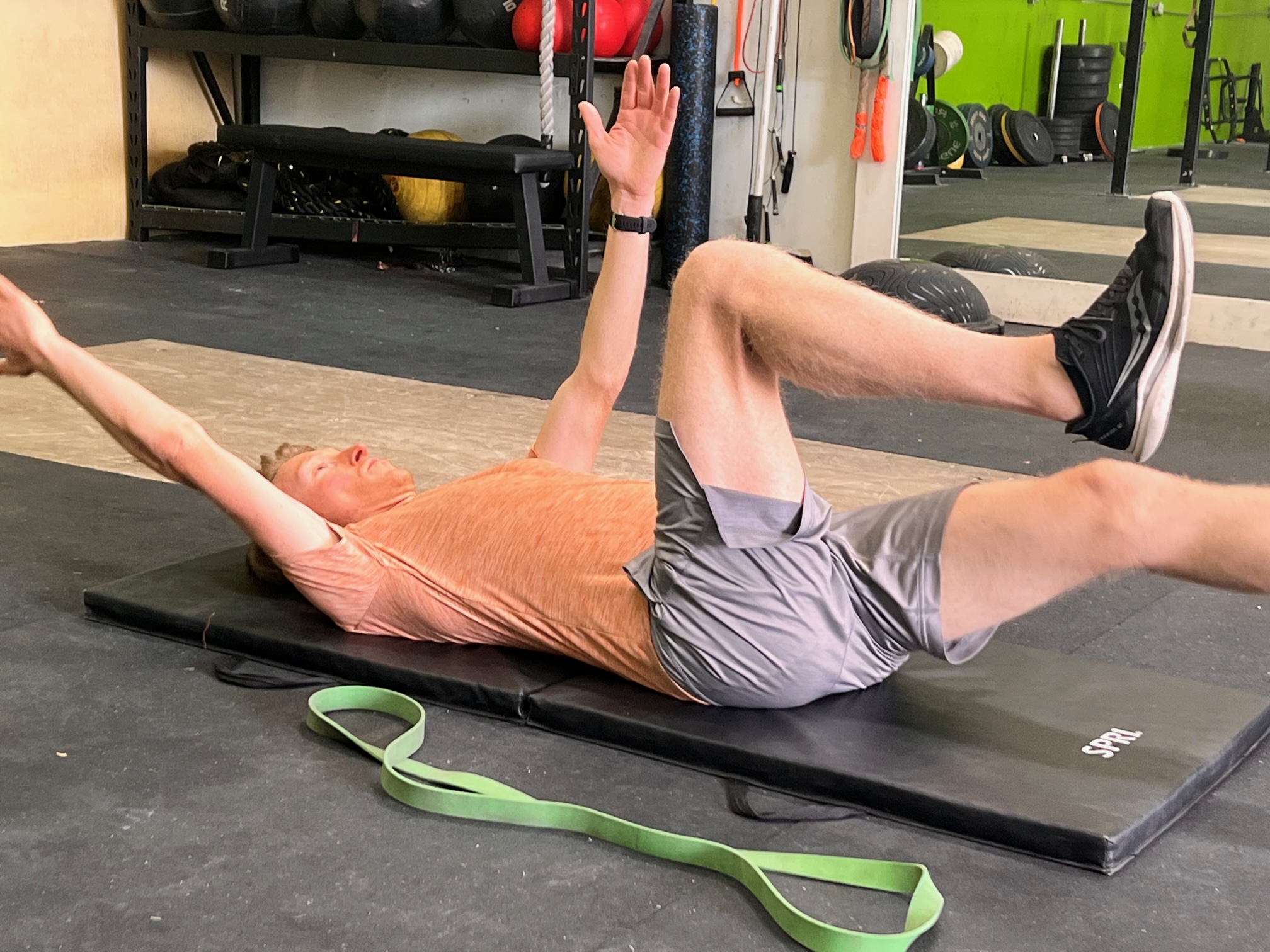 The dead bug is an excellent core exercise.
